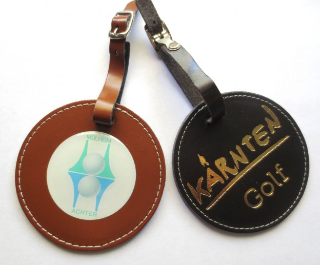 Golf BagTags – Taschenanhänger – Reise Kofferanhänger – Gepäckanhänger
